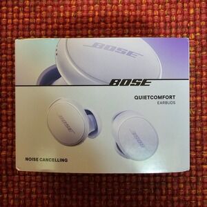New! Bose QuietComfort Wireless Noise Cancelling Bluetooth Earbuds Chilled Lilac
